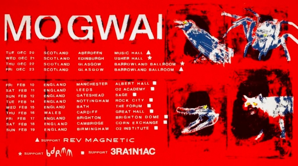 Mogwai // 3RA1N1AC // Live @ Brighton Dome, UK //&nbsp;17.02.2023