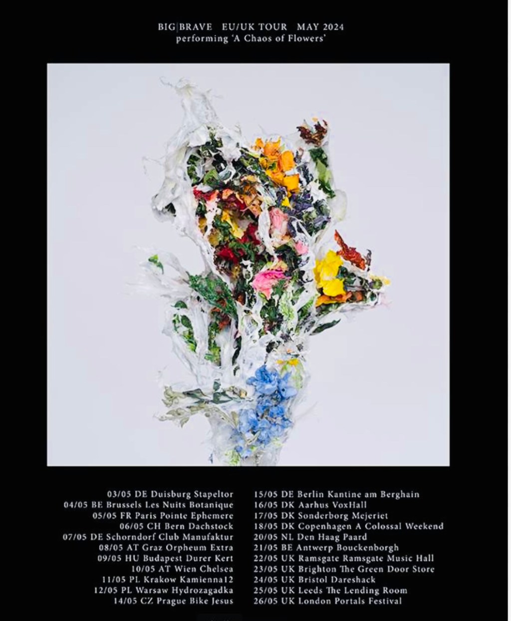 BIG|BRAVE // Live @ Green Door Store, Brighton //&nbsp;23.05.2024